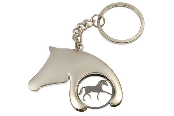 Keyring Horse Head + Horse Pendant